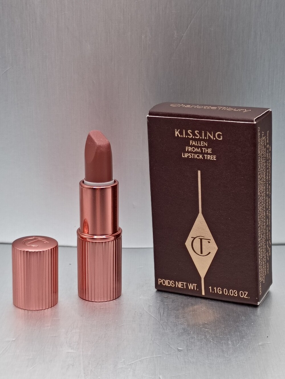 5 For $25 Item🌸 Charlotte Tilbury K.I.S.S.I.N.G. Lipstick shade ICON BABY
